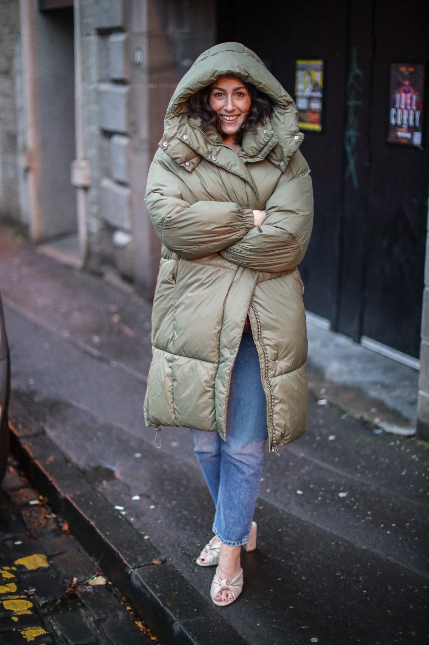 a new day puffer coat